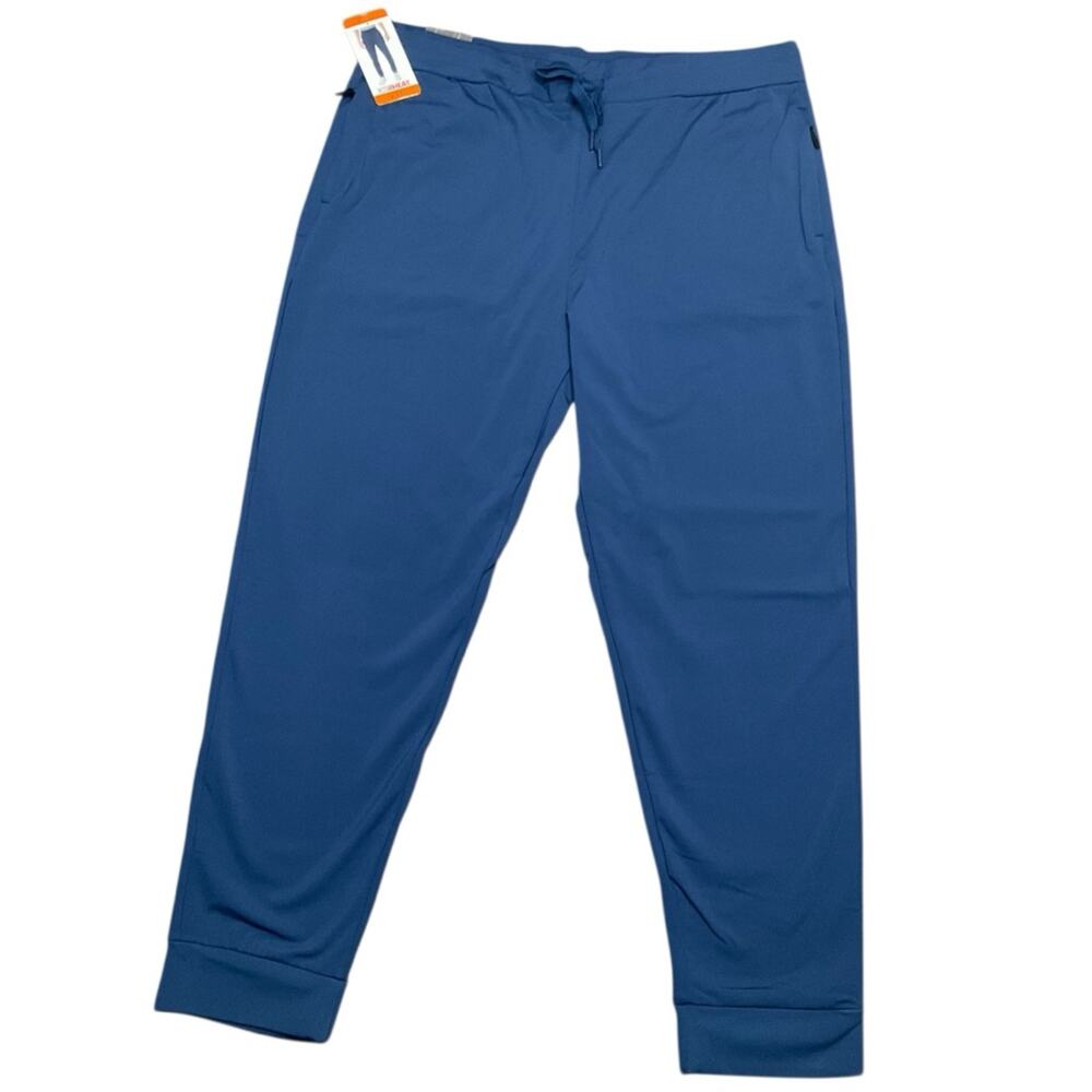 32 Degrees Men’s Tech Jogger Golf Fleece Lining Blue Size XXL NWT